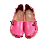 Comodi mocassini da donna, pantofole e mocassini da donna, scarpe per il tempo libero, scarpe in pelle, comode ballerine cucite a mano, scarpe a piedi nudi, eleganti e comode
