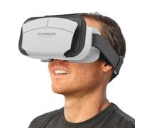 Comodi occhiali VR - Cuffie per realtà virtuale per smartphone, ideali per giochi e video VR | Cuffie VR compatibili con schermi da 4,5 a 7 pollici, immersione totale e comfort duraturo