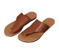 Comodi Sandali da Donna per correggere l'alluce valgo, Sandali Casual da Donna per alleviare l'alluce valgo(Brown,43 EU)