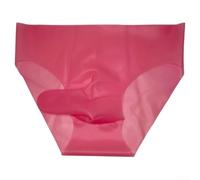 Comodi slip da uomo in lattice con dettaglio naso elefante per l'uso quotidiano (2XL rosa)