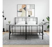 Comodini 2 pz Grigio Cemento 40x30x50 cm in Legno Multistrato, Bedside Tables with Storage Shelf, Modern Nightstands for Bedroom, Cement Gray Engineered Wood End Tables with Wall Mounting Kit