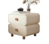 Comodini Comodino Semplice Piccolo Armadio Portaoggetti Tavolino Divano | Comodino in stile crema for camera da letto in pelle