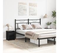 Comodini con cassetti, 2 pezzi, colore rovere nero, 30 x 30 x 40 cm, tavolini moderni con ampio spazio per camera da letto, robusto cassettiera in legno con finitura opaca,