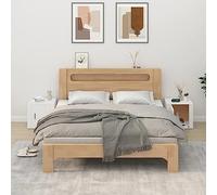 Comodini moderni dal design elegante, robusto in legno compensato e ampio spazio per la camera da letto