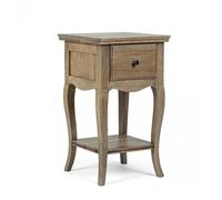 Comodino 1 Cassetto 35x35x59 cm in Legno