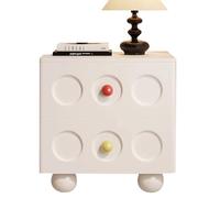 Comodino a due cassetti Comodino Contenitore Adatto a spazi ridotti come camere da letto, soggiorni e uffici. Stile semplice e moderno, disponibile in diversi colori.(C,50cm(19.68in))