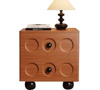 Comodino a due cassetti Comodino Contenitore Adatto a spazi ridotti come camere da letto, soggiorni e uffici. Stile semplice e moderno, disponibile in diversi colori.(B,40cm(17.71in))