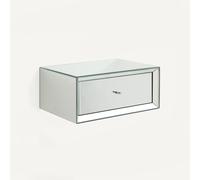 Comodino a parete in MDF e specchio, KHONSOU Altro TU