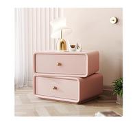 Comodino cassetto comò tutto in legno massello comodino girevole doppio cassetto comodino moderno semplice tinta unita comodino camera da letto comodino rotondo angolare (colore: bianco, dimensioni