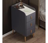 Comodino comodino in legno massiccio tavolo da comodino 3 cassetti mobile stoccaggio mini minimalista camera da letto moderna camera da letto armadio ultra-narrow crevice cabina piena di stelle