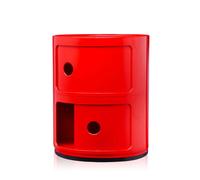 COMODINO COMPONIBILE 2 ELEMENTI 04966/10 KARTELL RED