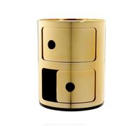 COMODINO COMPONIBILE 2 ELEMENTI 05966/GG KARTELL GOLD
