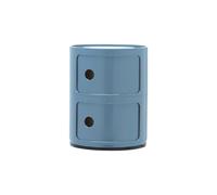 COMODINO COMPONIBILE 2 ELEMENTI AZZURRO 04966/AZ KARTELL BLUE