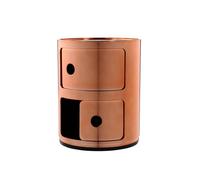 COMODINO COMPONIBILE 2 ELEMENTI RAME 05966/RR KARTELL BROWN