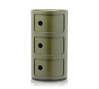 COMODINO COMPONIBILE 3 ELEMENTI 04967/18 KARTELL GREEN