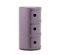 COMODINO COMPONIBILE 3 ELEMENTI 4967/20 PURPLE