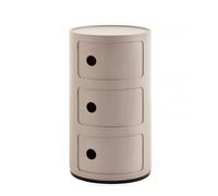 COMODINO COMPONIBILE 3 ELEMENTI BIO 05970/PA PANNA KARTELL WHITE