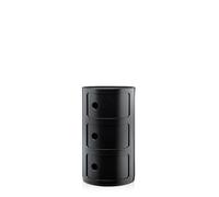 COMODINO COMPONIBILE 3 ELEMENTI KARTELL BLACK