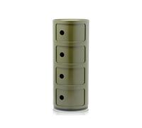 COMODINO COMPONIBILE 4 ELEMENTI 0498518 KARTELL GREEN