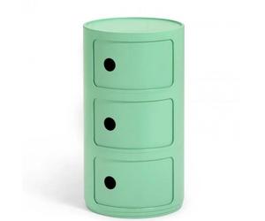 COMODINO COMPONIBILE BIO 3 ELEMENTI 5970/VE KARTELL GREEN