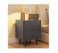Comodino con 2 cassetti, armadietto portaoggetti per camera da letto o soggiorno, organizer per mobili, design compatto, facile da montare, 30 x 40 x 50 cm