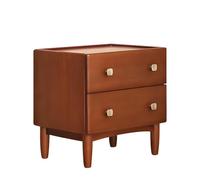 Comodino con binario in metallo, ampio cassetto, doppia ventosa, per camera da letto e ufficio