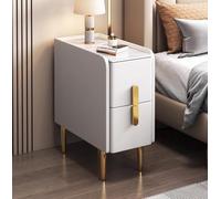 Comodino con cassetti portaoggetti per camera da letto e soggiorno, design moderno, ideale per piccoli spazi