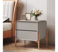 Comodino con struttura a tenone e mortasa per un facile montaggio, ampio spazio e decorazione elegante in piccoli spazi
