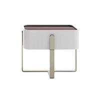 Comodino da camera da letto con luce di lusso, comodino bianco, moderno, mobiletto per camera da letto, armadietti da comodino