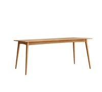 Comodino da Tavolo Mobile, Regolabile, Pieghevole per Ufficio e casa, Tavolo da Pranzo in Legno massello in Stile Cinese con Moderno Design Nordico, Semplice Finitura in Rovere, Piccolo tavo