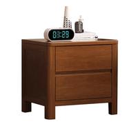 Comodino for camera da letto, dotato di due cassetti, adatto for essere posizionato accanto al letto come mobile contenitore; Tavolino for soggiorno, tavolino da caffè.(B,40cm(15.74in))