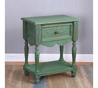 Comodino generico per camera da letto comodino industriale impilabile comodino armadio per riporre piccoli spazi in legno mobili moderni per camera da letto per casa ufficio (colore: B) (verde)