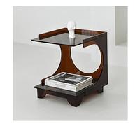 Comodino in acrilico, tavolino da caffè nordico, tavolino quadrato creativo per soggiorno e camera da letto