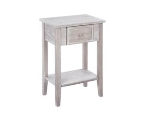 Comodino In Legno Con 1 Cassetto 45x67x30cm