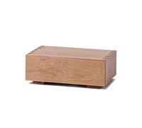 Comodino in legno massello di noce nero - Mobiletto portaoggetti for camera da letto, di piccole dimensioni for uso domestico, stile retrò for pensioni, design mini e minimalista(1,29cm(11.4in))