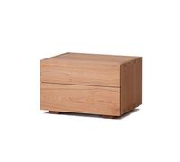 Comodino in legno massello di noce nero - Mobiletto portaoggetti for camera da letto, di piccole dimensioni for uso domestico, stile retrò for pensioni, design mini e minimalista(2,29cm(11.4in))
