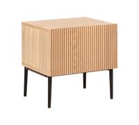 Comodino in MDF a coste in legno chiaro con 1 cassetto Blythe