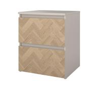 Comodino Maise con 2 cassetti