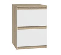 Shumee Malwa Comodino a 2 cassetti, per camera da letto, soggiorno, M2, da 30 x 30 x 40 cm