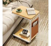 Comodino mobile per computer portatile, da usare sopra il letto, divano, scrivania per ospedale con ruote, versatile mobile per la casa, tavolo da bar, tavolo da pranzo, stabile e portatile.