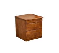 Comodino Moderno Comodino compatto in legno con cassetto segreto nascosto | Pratici cassetti doppi e spazio nascosto for organizzare i vari effetti personali