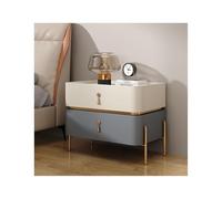 Comodino moderno con cassetto - Comodino salvaspazio in legno per telefoni, occhiali e libri, mobile versatile per camera da letto e soggiorno