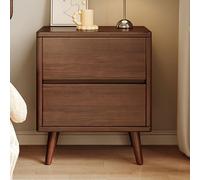 Comodino moderno di metà secolo - Comodino in legno massello con Der per piccoli perfetto per camera da letto, soggiorno, ingresso e ufficio domestico