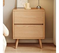 Comodino moderno di metà secolo - Comodino in legno massello con Der per piccoli perfetto per camera da letto, soggiorno, ingresso e casa ufficio pelliccia