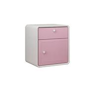 Comodino moderno e minimalista in legno, piccolo cassetto portaoggetti per camera da letto, elegante comodino con rastrelliera, essenziale per camera da letto