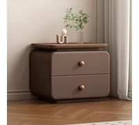 Comodino moderno in legno, da pavimento, con piano in venature del legno, ideale per soggiorno, camera da letto, divano, ufficio (F, 45 cm), elegante soluzione di archiviazione