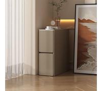 Comodino moderno in legno massello con cassetti, elegante comodino per camera da letto, cassettiera stretta in legno, mobili per camera da letto, design salvaspazio