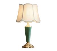 Comodino Postmoderno Camera da Letto in Ceramica Comodino Domestico Accogliente Lampada da Lettura per Ufficio Lampade Lampada da Tavolo per Soggiorno (Colore :