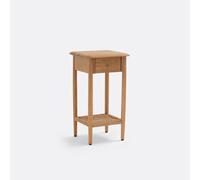 Comodino rovere massello e intreccio, Malora Beige TU