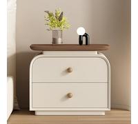 Comodino Semplice con Cassetti, Comodino Moderno in Legno, Tavolino Raffinato, Piccola Cassettiera for Camera da Letto, Soggiorno